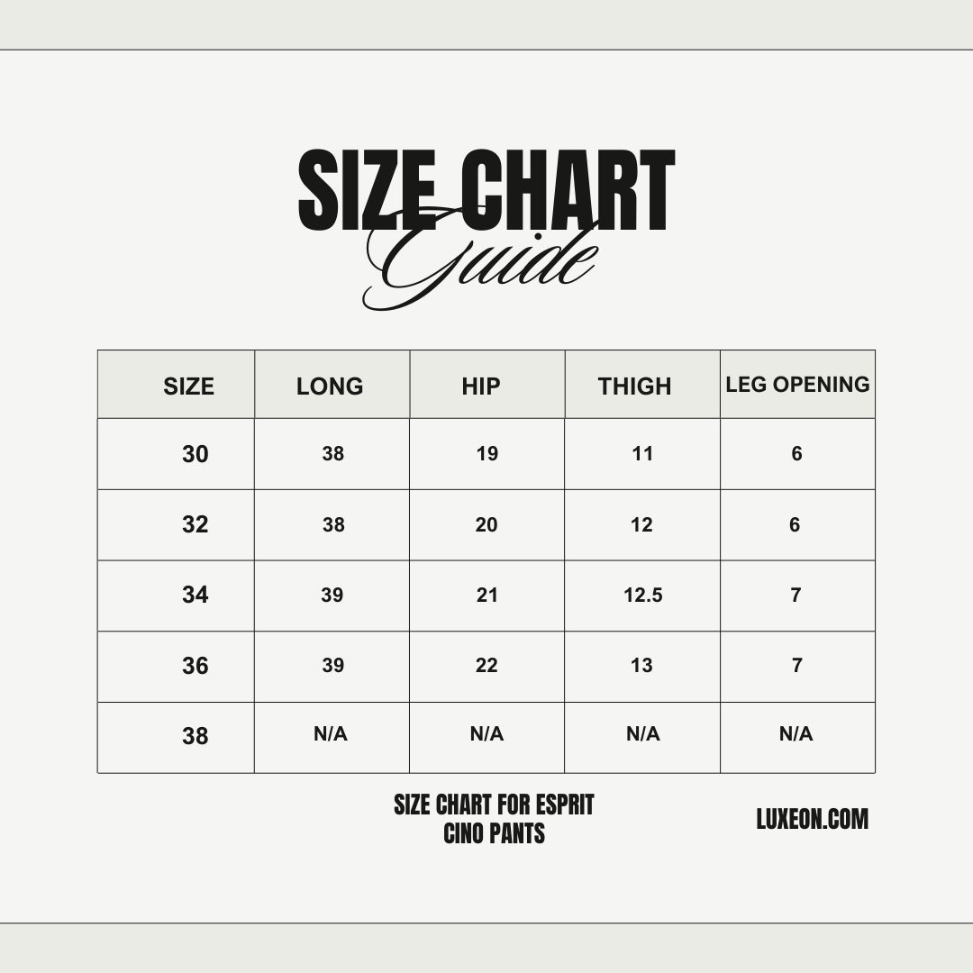 Espirit export chino (UK Band)| Cream Colour