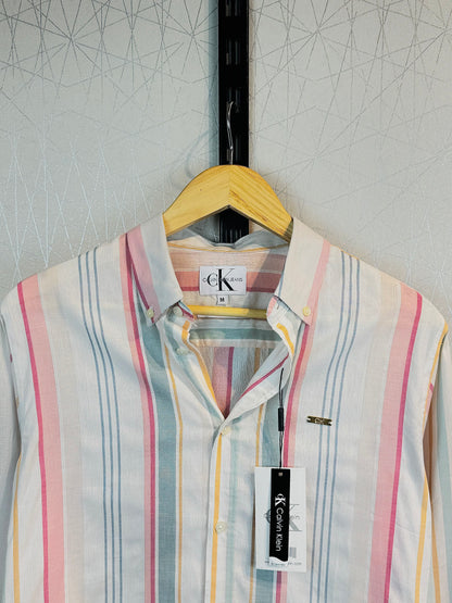 Heritage Line Series | Tropical Stripe White