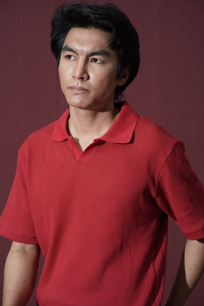 Old money polo | Red