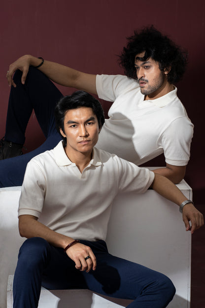 Old money polo | White