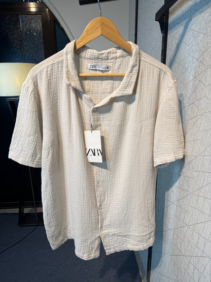 Cotton cuban shirt | Off White