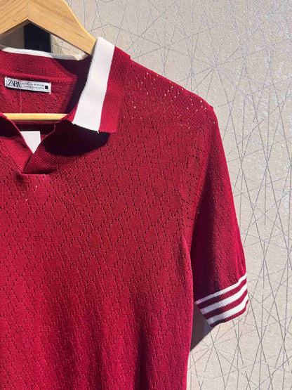 The Milano Polo | Deep Red