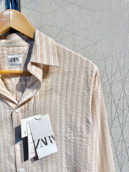 Heritage Line | Light Beige Striped