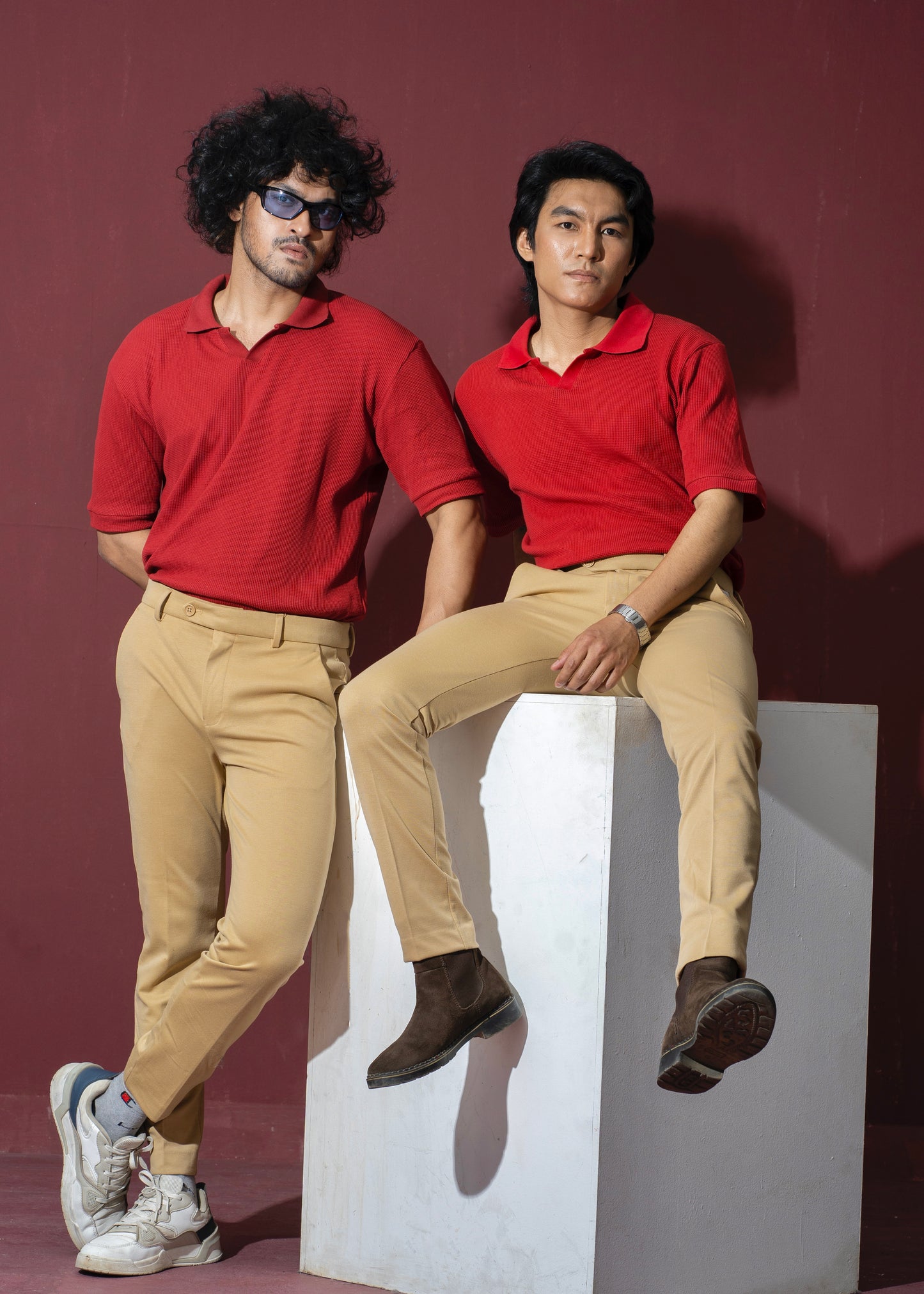 Old money polo | Red