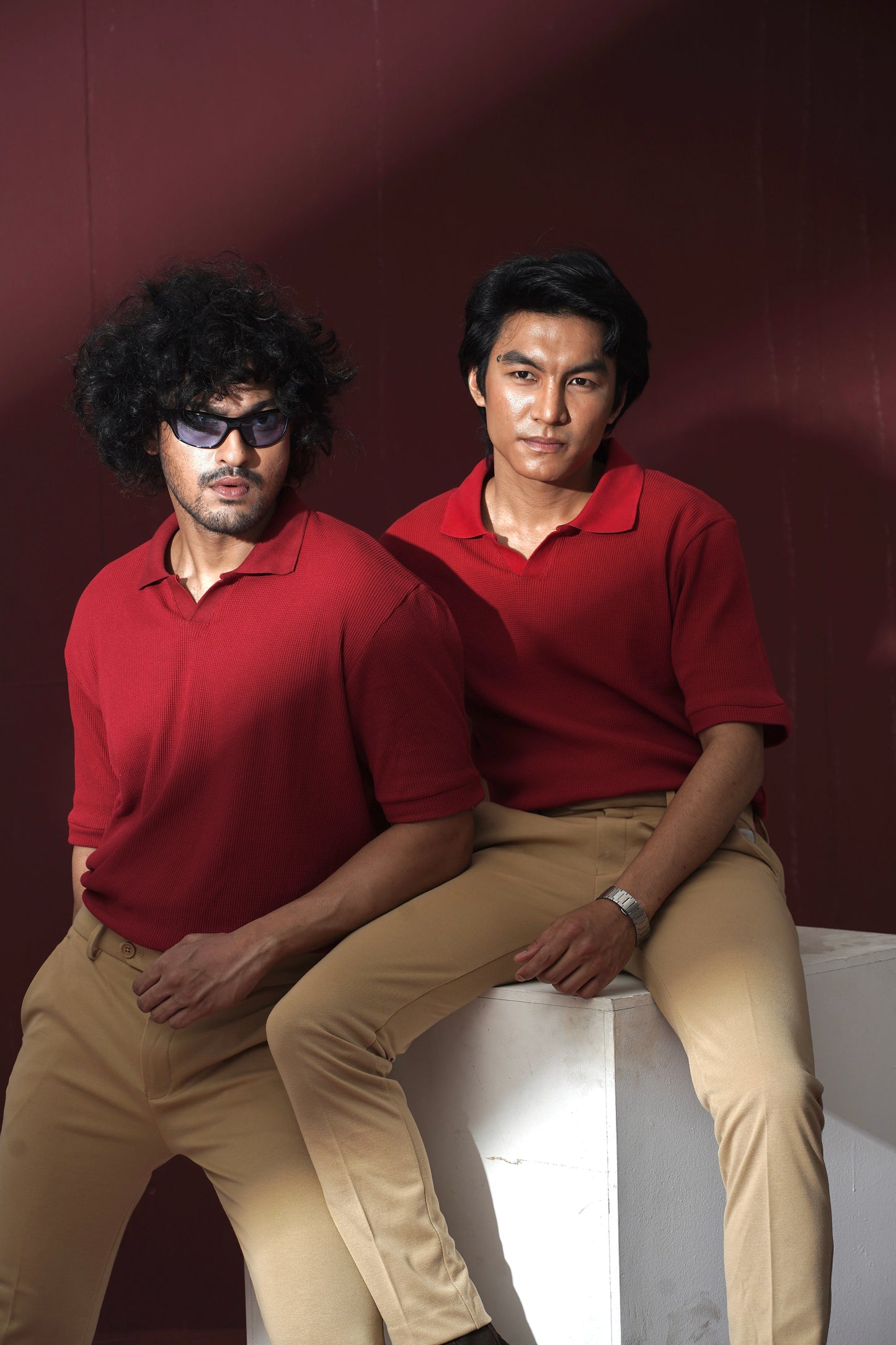 Old money polo | Maroon