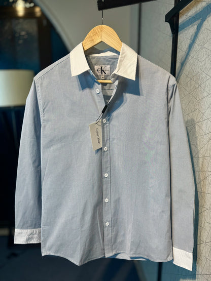 The Belgravia Cut | Pinstripe Blue