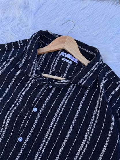 Summer Slay- Nevy blue stripe