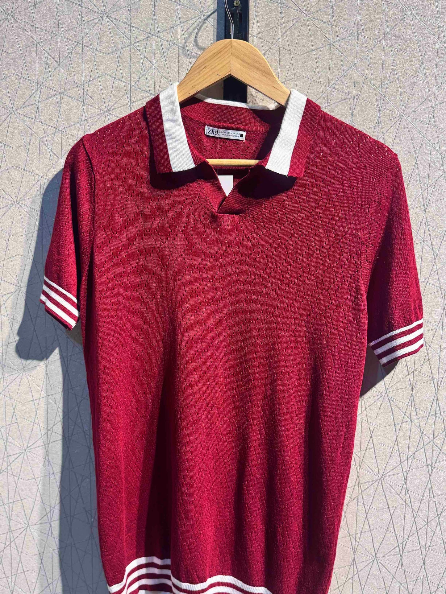 The Milano Polo | Deep Red