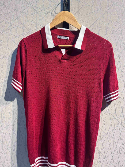 The Milano Polo | Deep Red