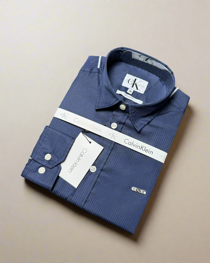 CK Fancy Shirt | Blue Ember