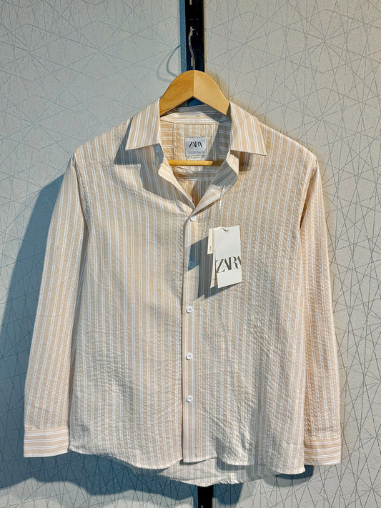 Heritage Line | Light Beige Striped