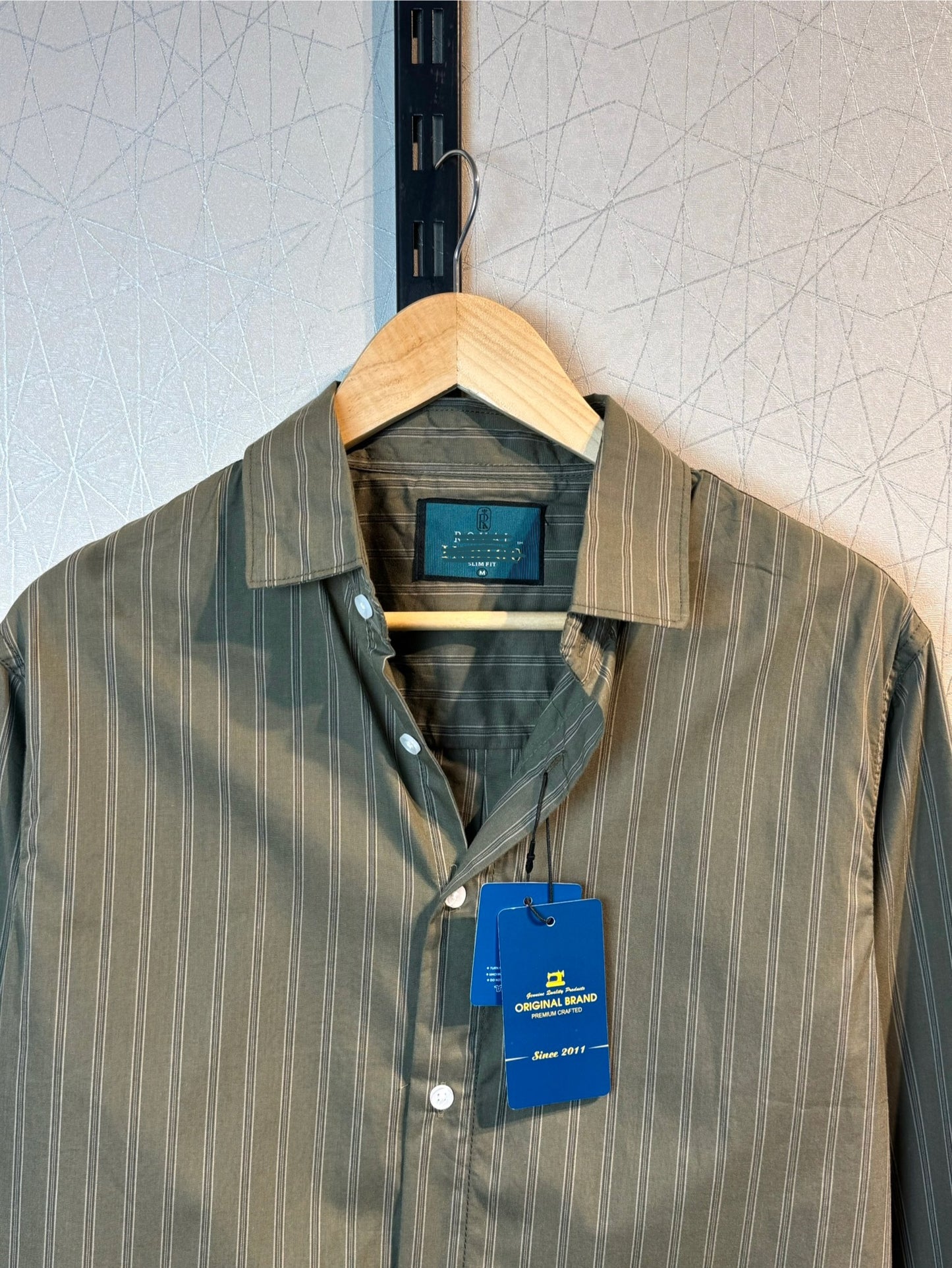 Heritage line shirt | Olive