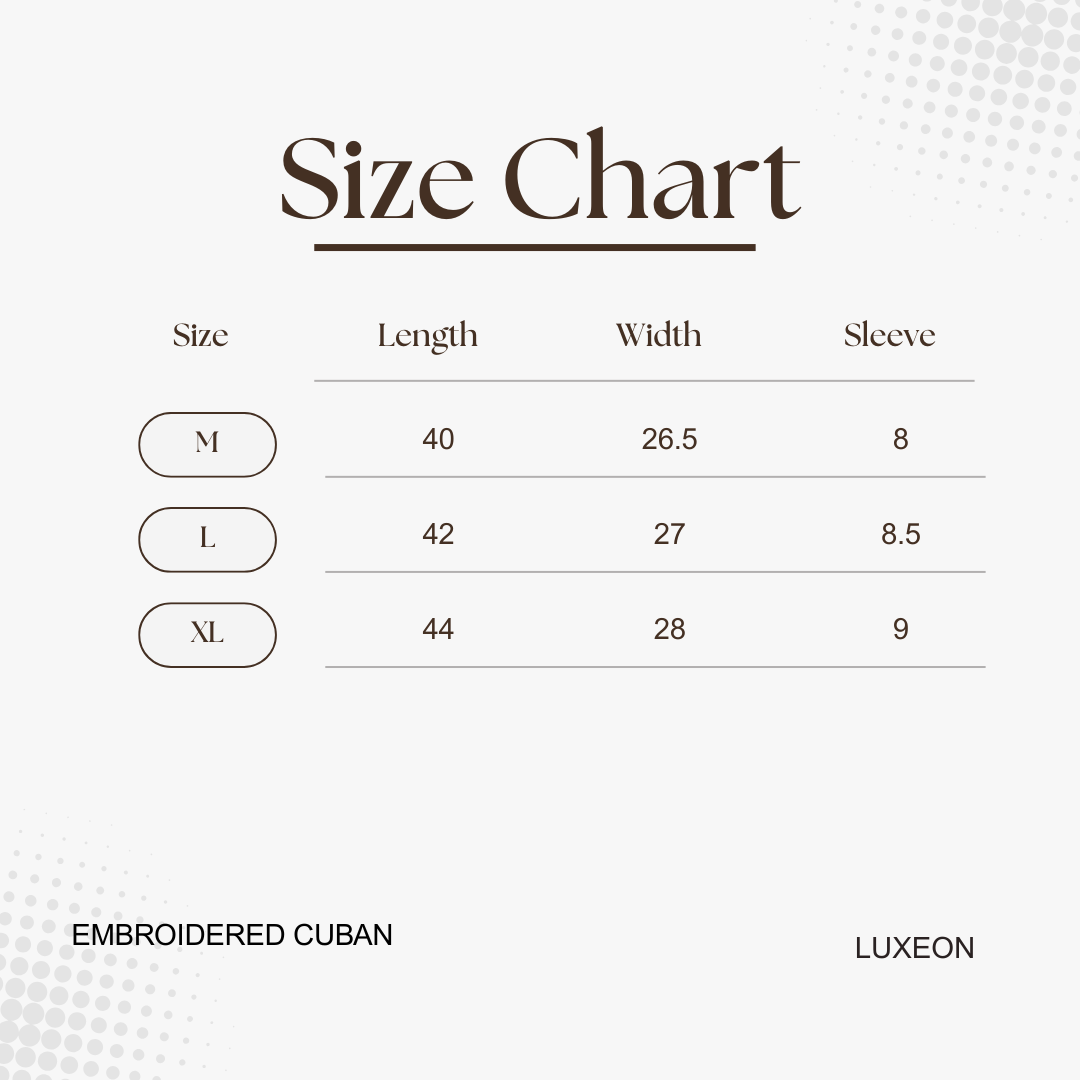 Embroidered Cuban | Black