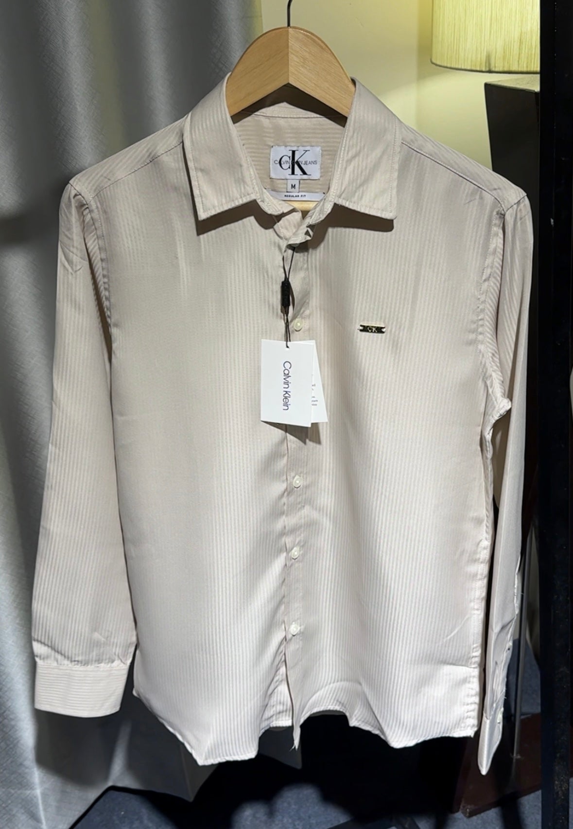 CK Fancy Shirt | Light Cream