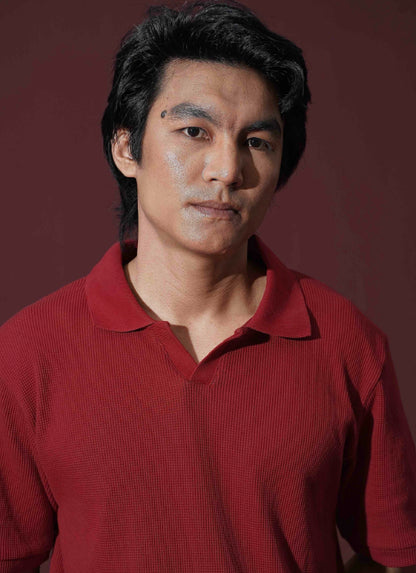 Old money polo | Maroon