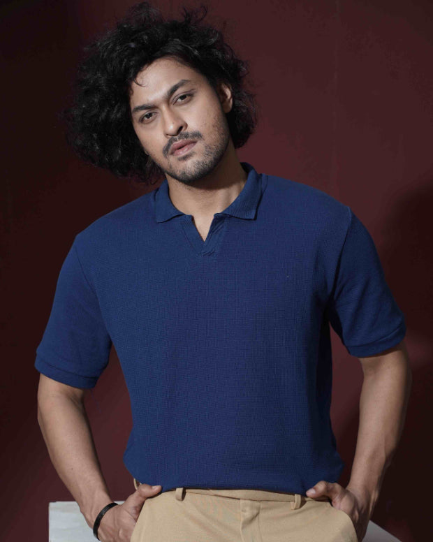 Old money polo | Nevy Blue