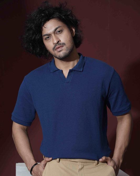 Old money polo | Nevy Blue