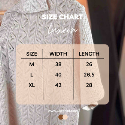 Knitted old money polo | Beige