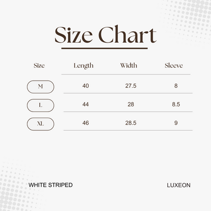 Summer Slay- White Striped